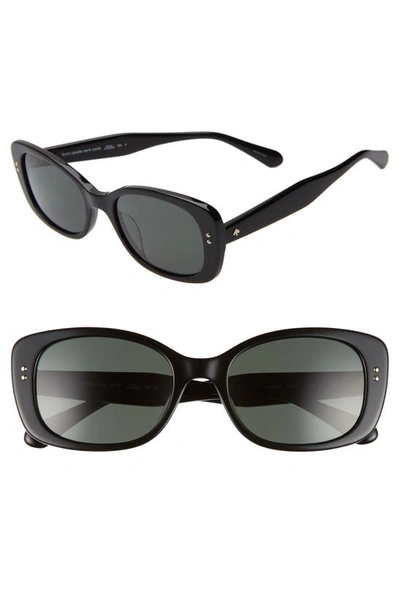 Kate Spade Citianigs 53mm Sunglasses In Black