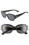 DIOR STUDS5 54MM SUNGLASSES - BLACK,LADYSTUDS5