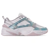 Nike M2k Tekno Leather, Mesh And Satin Sneakers In White