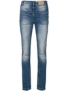 A.F.VANDEVORST HIGH-WAIST SKINNY JEANS