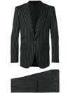 DOLCE & GABBANA PINSTRIPED THREE-PIECE SUIT