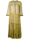 BAUM UND PFERDGARTEN CHECK PRINT SHIRT DRESS