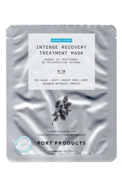 Port Products 4-pack Marine Layer Intense Recovery Treatment Mask