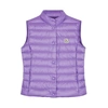 MONCLER LIANE VIOLET QUILTED SHELL GILET,2989882