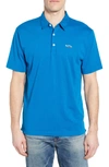 PATAGONIA TROUT FITZ ROY REGULAR FIT ORGANIC COTTON POLO,52206