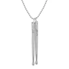 True Rocks Sterling Silver Signature Drumstick Pendants In Drumstick