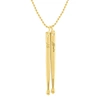 True Rocks 18 Carat Gold Plated Drumstick Pendant Signed & Designed By John Brad Bradbury In Brad