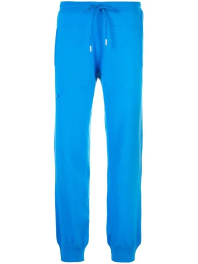 Barrie Romantic Timeless Jogging Trousers In Blue