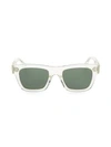 CELINE CRYSTAL 51MM CRYSTAL SQUARE SUNGLASSES,400010440141