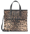 DOLCE & GABBANA SMALL MARKET PRINTED SHOPPER,P00370897