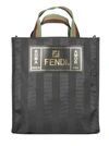 FENDI STRIPED SHOPPER BAG,10827898