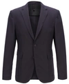 HUGO BOSS BOSS MEN'S SLIM FIT MICRO-PATTERNED JACKET