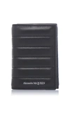 ALEXANDER MCQUEEN Quilted Leather Trifold Wallet,5486671A75N