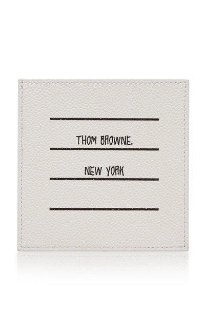 Thom Browne Card Holder In Black