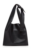 LOEWE Bow-Detailed Leather Shoulder Bag,329.77.Z19