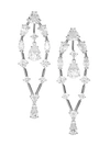 ADRIANA ORSINI CHARLOTTE CHANDELIER EARRINGS