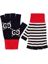 GUCCI COTTON FINGERLESS GLOVES