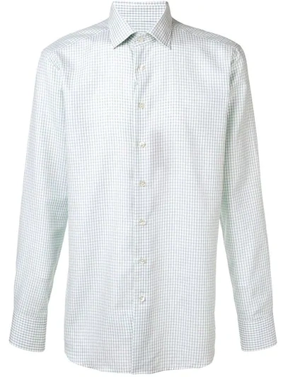 Etro Fitted Shirt In Green