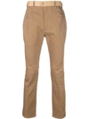 JULIEN DAVID OVERSTITCHED TROUSERS