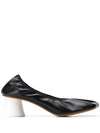 MM6 MAISON MARGIELA MM6 MAISON MARGIELA CONTRAST-HEEL PUMPS - 黑色