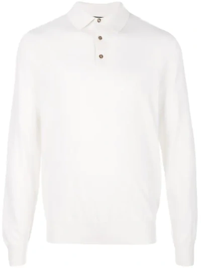 Ermenegildo Zegna Slim-fit Polo Shirt - 白色 In White
