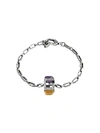 GUCCI GUCCI BRACELET WITH SQUARE G IN SILVER - 银色
