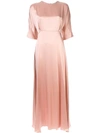 MANSUR GAVRIEL CHARMEUSE FINE DRESS