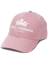 DOLCE & GABBANA LOGO PRINTED CAP