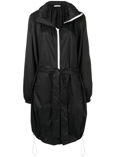 Givenchy Mid-length Belted Raincoat - 黑色 In Black