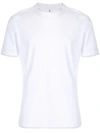 BRUNELLO CUCINELLI BRUNELLO CUCINELLI HEM DETAIL CREW NECK T-SHIRT - WHITE