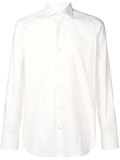 Alessandro Gherardi Spread Collar Shirt In White