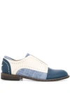 LORENA ANTONIAZZI RIVETED LOAFERS