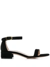 Stuart Weitzman Nudistjune Sandals In Black