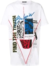 BALMAIN LOGO-PRINT T-SHIRT