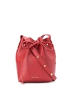 MANSUR GAVRIEL MANSUR GAVRIEL MINI MINI BUCKET BAG - 红色