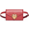 DOLCE & GABBANA DEVOTION LEATHER BELT BAG,BB6706AV893