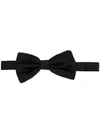 Canali Silk Papillon Bow Tie In Black
