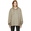 A-COLD-WALL* A-COLD-WALL* TAUPE BRACKET BASIC HOODIE