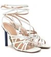 JACQUEMUS Les Sandales Pisa leather sandals,P00354257