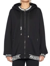 DOLCE & GABBANA DOLCE & GABBANA LOGO ZIPPED HOODIE