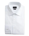 Ermenegildo Zegna Regular-fit Long-sleeve Cotton Dress Shirt In White