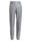 GIORGIO ARMANI Virgin Wool Straight-Leg Trousers