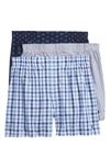 POLO RALPH LAUREN 3-PACK WOVEN BOXERS,RCWBS36WD