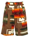 SACAI PENDLETON SHORTS,10829391