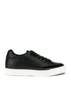 Rag & Bone Army Suede-trimmed Leather Sneakers In Black Leather