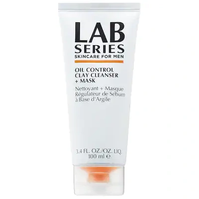 Lab Series Skincare For Men Oil Control Clay Cleanser + Mask 3.4 oz/ 100 ml