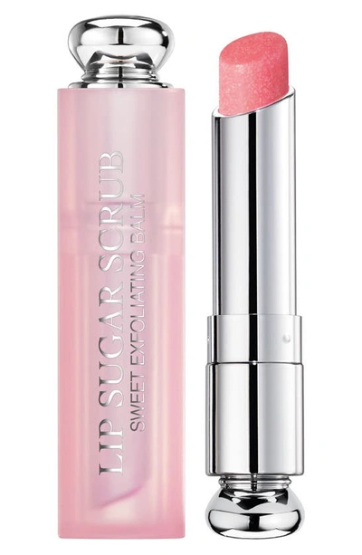 Dior Lip Sugar Scrub Sweet Exfoliating Lip Balm In Pink