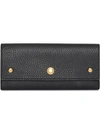 BURBERRY STUD-DETAILING CONTINENTAL WALLET