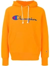 CHAMPION EMBROIDERED LOGO HOODIE