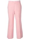 GUCCI STRAIGHT CROPPED TROUSERS